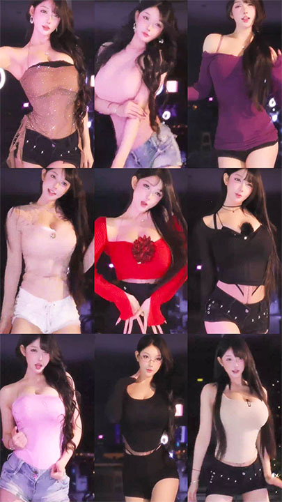 斗鱼|Minana 大摆锤 抖胸舞等热舞合集 46V/5.78G