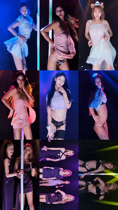 网红主播 Stripchat cqyyds 女团团播斗舞舞蹈剪辑 6# 42V/2.46G