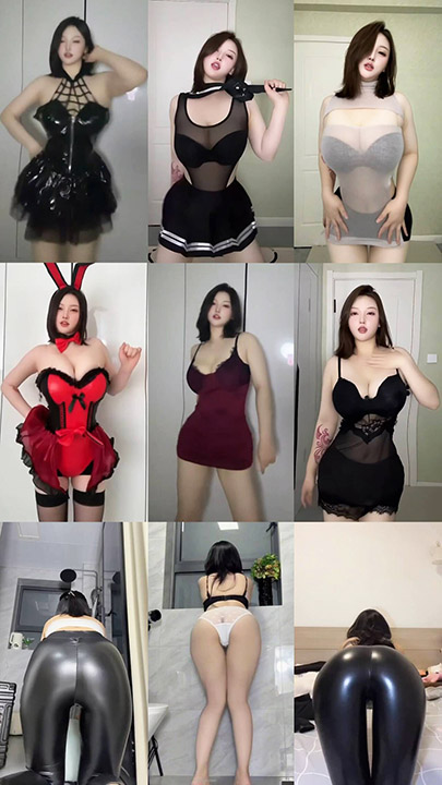 快手|大清青李清清/大凤 抖胸骆驼趾顶摇热舞合集 12V/0.5G