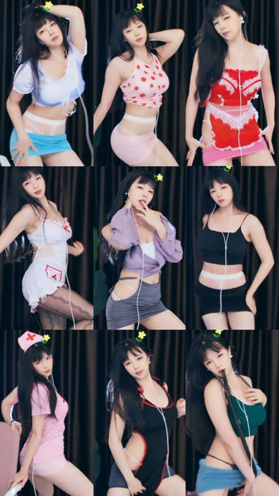 CL|洋芋/黎小胖 包臀丁字裤丝袜热舞合集#17 38V/2.79G